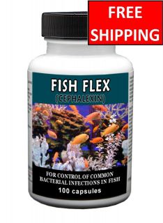 Fish Flex Cephalexin 250 mg 100 ct   Pharmaceutical Grade Fish 