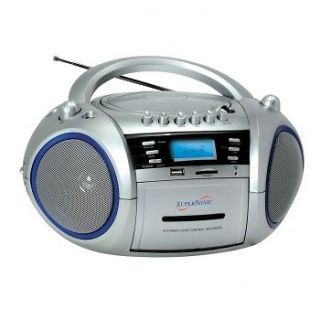   SC 183UM Portable /CD/WMA Player, Cassette Recorder, AM/FM Radio