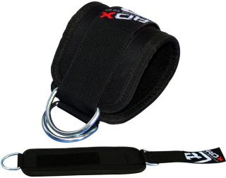 RDX Ankle Twin D Ring Strap Multi Gym Cable Attachment Leg Thigh 