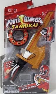 Power Rangers Samurai SPIN SWORD NIP MEGA RANGER MIGHTY MORPHIN MMPR 
