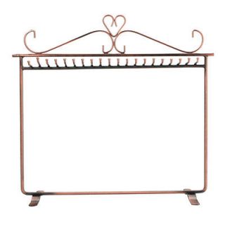 New Delicate Necklace Jewelry Display Stand Rack Holder Bronze T 011