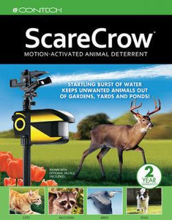 New Contech Scarecrow Motion Activated Animal Deterrent Sprinkler