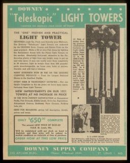   telescopic light tower carnival fair amusement park photo print ad