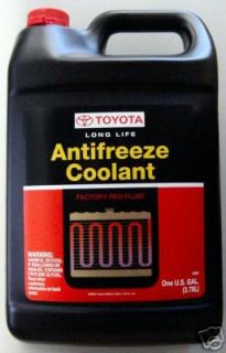 Gallon Toyota Scion Long Life Antifreeze Coolant OEM