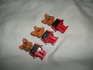 LEGO VINTAGE FABULAND ANIMAL LOT 4