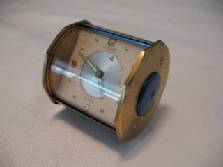   Jaeger Le Coultre LeCoultre Swiss Brass 8 Days Travel Alarm Clock