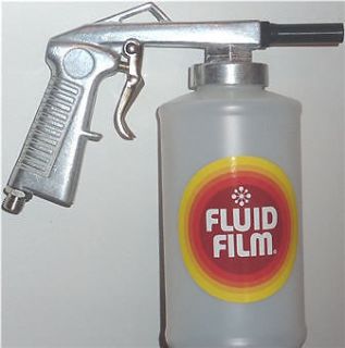 Air Undercoating Spray Gun with 2 Qt. Bottles