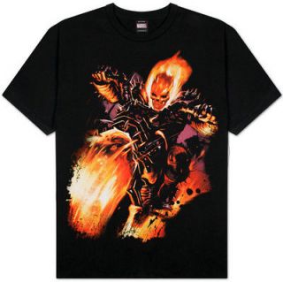 Ghost Rider Fire Freak Mens Marvel T Shirt Official Licensed Marvel 