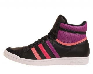 Adidas Top Ten 10 Hi Seek W Black Purple New 2012 Womens Casual Shoes 