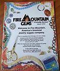   Gems 1998 Catalog Jewelry Making Supply Findings Beads Adhesives