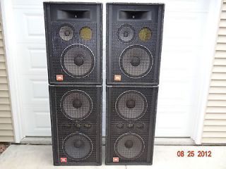 JBL SR Series II 4735A (2) AND 4715A Subs 2119H, 2417H, 2226G, 2226H 