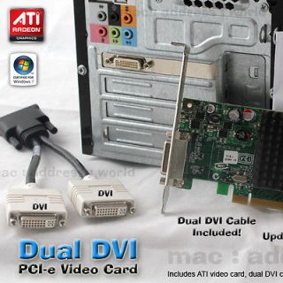 Dell Optiplex GX620 Dual Monitor DVI Video Card Desktop