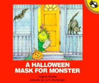 Halloween Mask for Monster by Virginia Mueller 1988, Paperback 