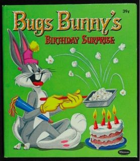 BUGS BUNNYS BIRTHDAY SURPRISE TELL A TALE BOOK 1960 39¢