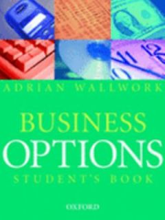 Business Options by Adrian Wallwork 2001, UK Paperback, Student 