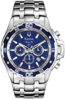 Bulova Marine Star Blue Dial Divers Watch   98B163
