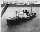 1934 SS Ascania British Sea Rescue Freighter Sunk Photo