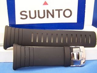 Suunto Watch Band Core Black Rubber w/Attaching T Bars