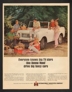 1965 International Scout Truck Donna Reed Vtg. Print Ad