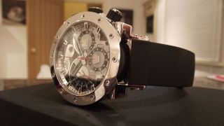 JACOB & CO EPIC II EPIC 2 E1 STEEL UNWORN WITH BOXES/PAPERS £12995RRP 
