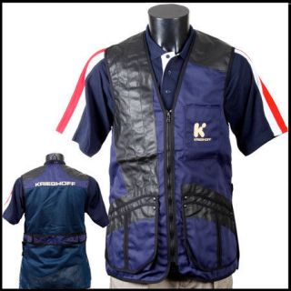   Right Hand Shooting Vest   XL   Navy   Shooting Hunting Clay Pigeon