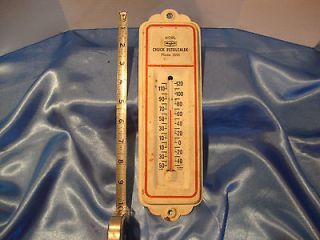 Vintage Mobil Advertising Thermometer, Chuck Petruzalek, PH 3555 
