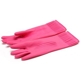 Latex Rubber Gloves Kitchen Household Gardening Woman