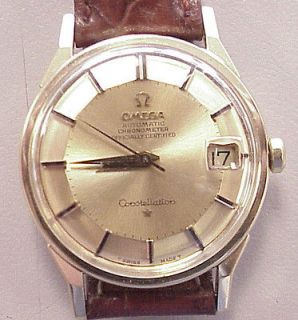 OMEGA Constellation 18kt Pie Pan Dial Date ****