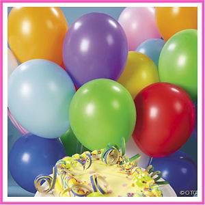   Pcs. Birthday Wedding Party Anniversary Latex Balloons 9 color choose