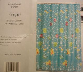 tropical fish shower curtains in Shower Curtains