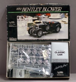 UNION MODEL KIT CLASSIC CAR SERIES 1930 BENTLEY BLOWER #5 1/24 SCALE