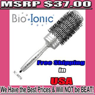 Bio Ionic Silver Classic Series Round Hair Brush SC R570 MSRP $37 