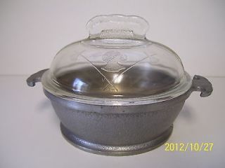 Vintage GUARDIAN SERVICE aluminum 1 Quart 6 1/2 Inch Pan with lid