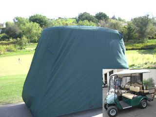 Passengers Golf Cart Cover, Fit EZ Go,Club Car,Yamaha. Green 