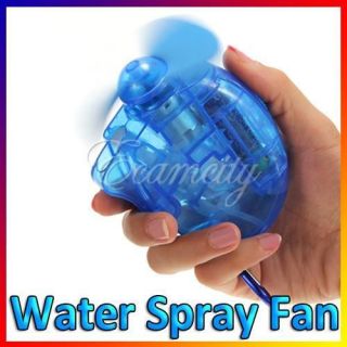   Portable Water Spray Cooling Cool Fan Mist Sport Beach Camp Travel