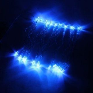 3M 30 LED Battery Powered Blue LED String Fairy Lights for Christmas 