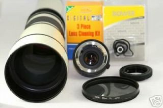 650 1300mm Lens KIT For Nikon D7000 D5100 D3100 D5000 D300S D300 D60 