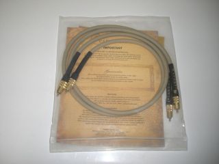 Cardas Golden Reference Interconnect 1 meter RCA MSRP $1138