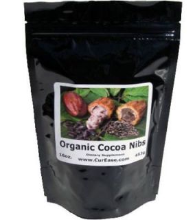RAW Cocoa ORGANIC CHOCOLATE Pieces CaCao Nibs ~ 1 Pound