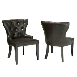 Leather Accent Chair in Chairs