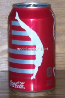   2012 OLYMPIC GAMES USA LE COCA COLA 12oz FULL CAN #3 of 6   DIVING