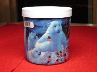 Coca Cola Polar Bears Freezable Drink Cooler
