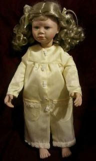 Vintage christine Orange collectible doll 46/500
