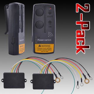 WIRELESS WINCH REMOTE CONTROL SWITCH Fits Warn recovery solenoid 