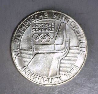 AUSTRIA 100 SCHILLING 1976 UNCIRCULATED SILVER COIN