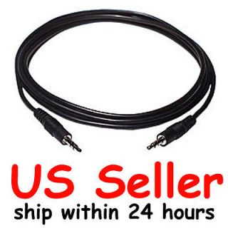 12 FT 3.5mm 1/8 AUX Male to Male Audio Stereo Cable for iPhone iPod 