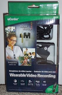 uCORDER IRDC250 Wearable Video Recording NEW