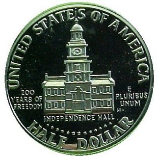 1976 S Bicentennial Proof Silver Kennedy Half Dollar Frosted Cameo