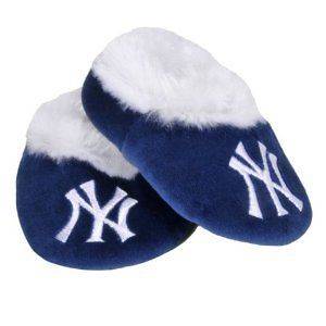 New York Yankees MLB Baseball Logo Baby Bootie Slippers Shoes   Choose 