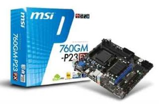  455 X3 CORE CPU MSI MOTHERBOARD 4GB DDR3 MEMORY RAM BUNDLE COMBO KIT